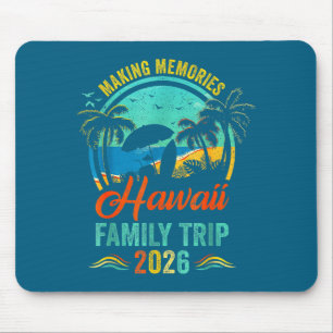 Tapis De Souris Vacances de famille à Hawaï sur la plage