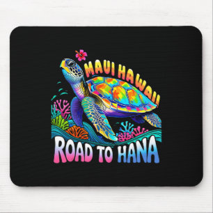 Tapis De Souris Vacances de groupe tortue Hawaï Maui Hawaï Oc