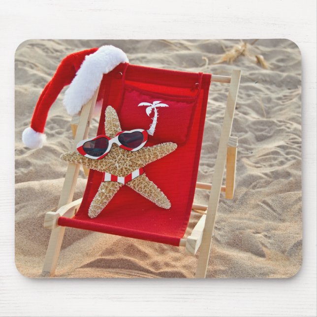 Tapis De Souris Vacances de Noël (Devant)