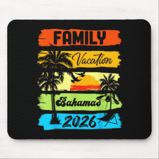 Tapis De Souris Vacances d'été aux Bahamas en famille