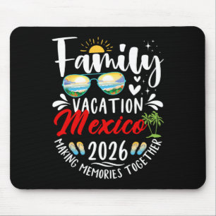 Tapis De Souris Vacances familiales au Mexique 2026 Création de so
