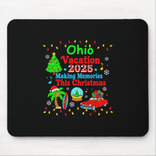 Tapis De Souris Vacances familiales en Ohio 2025 Création de souve