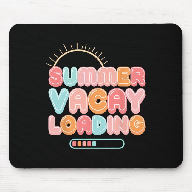 Tapis De Souris Vacay d'été Chargement de vacances Hawaii Beach Fa (Devant)