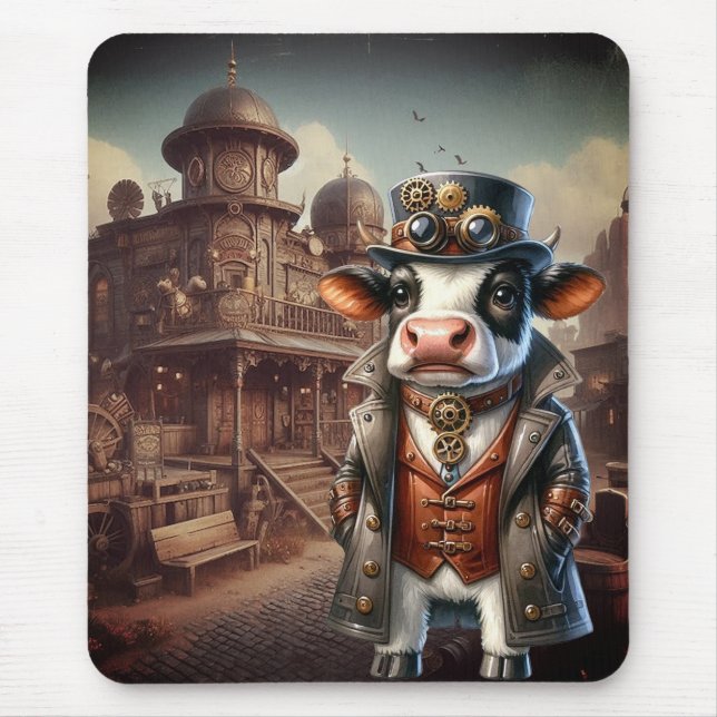 Tapis De Souris Vache à vapeur (Devant)