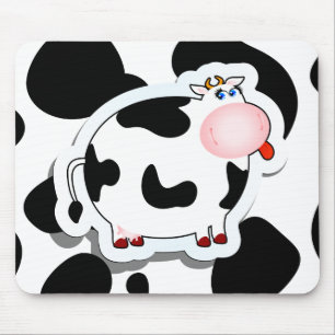 Tapis De Souris Vache caricaturale, mousepac