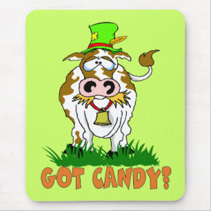 Tapis de souris Vache en bonbons