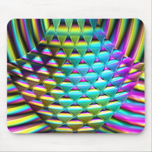 Tapis De Souris Vague chromatique Art 1A