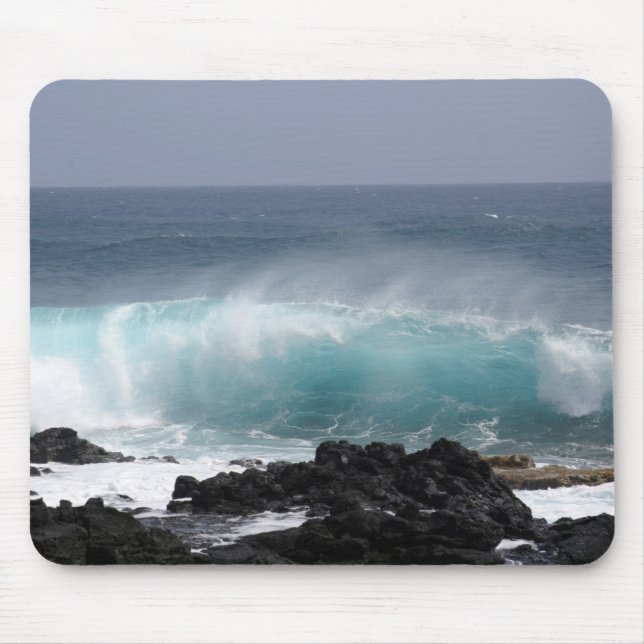 Tapis De Souris Vague du sud de point, Hawaï (Devant)