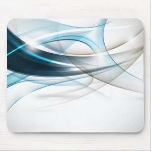 Tapis de souris Vagues Bleu-Tan