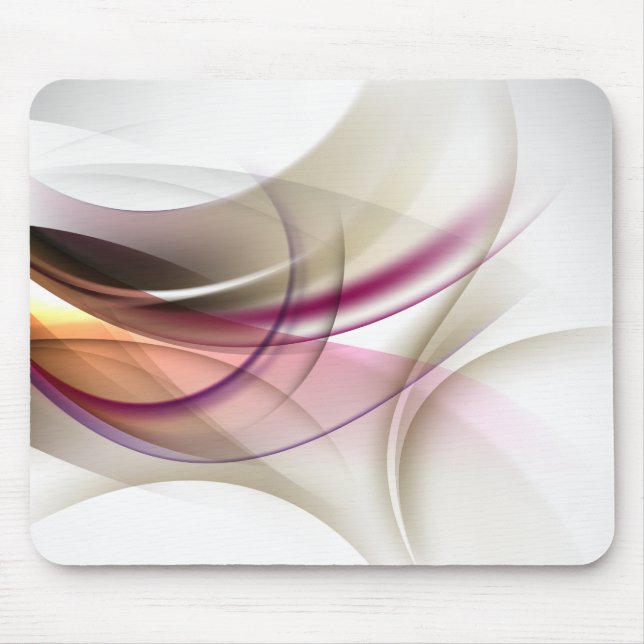 Tapis de souris Vagues Brun-Violet (Devant)