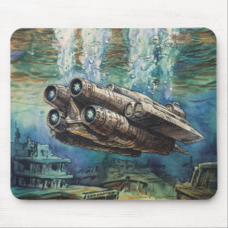 Tapis De Souris vaisseau spatial