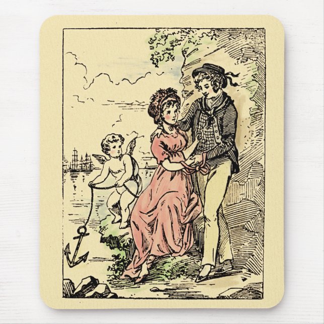 Tapis De Souris Valentine vintage (Devant)