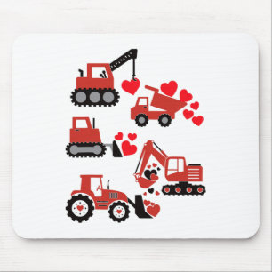 Tapis De Souris Valentines Day Boys Enfants Toddler Construction T