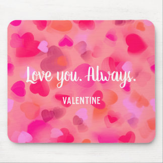 Tapis De Souris Valentine's Day Gift: Personal heart mousepad