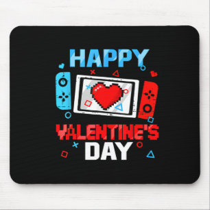 Tapis De Souris Valentines Jour Vidéo Contrôleur Coeur Tod Garçon