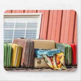 Tapis De Souris Valises - Voyage - College - Bagages