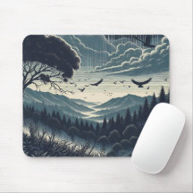 Tapis de souris Vallée de Minuit