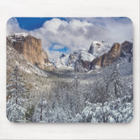 Vallée de Yosemite dans la neige