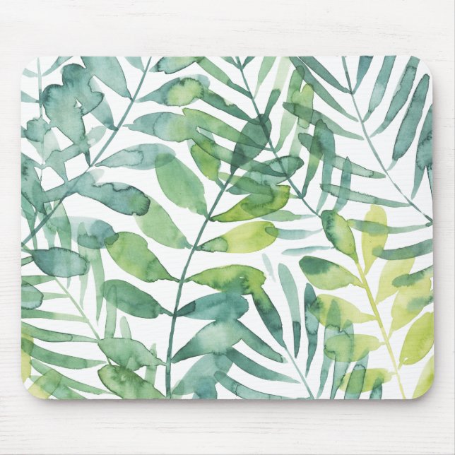 Tapis De Souris Valse Frond - Feuilles Frond Palm (Devant)