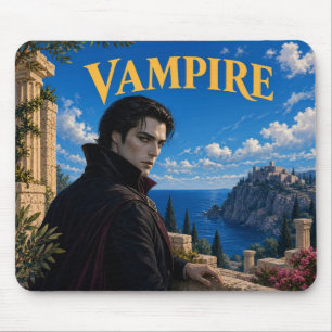 Tapis De Souris Vampire, Fantastique Gothique Monstre