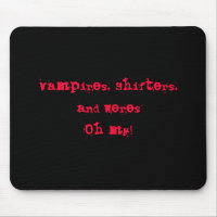 Vampires, embrayages, et WeresOh mon !