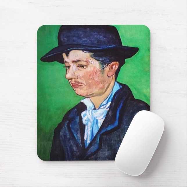 Tapis De Souris Van Gogh Portrait d'Armand Roulin (Avec souris)
