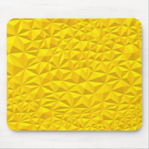 Tapis De Souris van origamic pyramid yellow