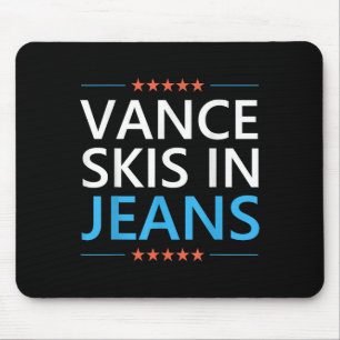 Tapis De Souris Vance Ski En Jeans Drôle Ski Jd Vance Ski Quot