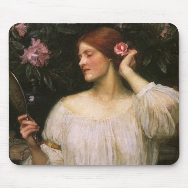 Tapis De Souris Vanity par John William Waterhouse (Devant)