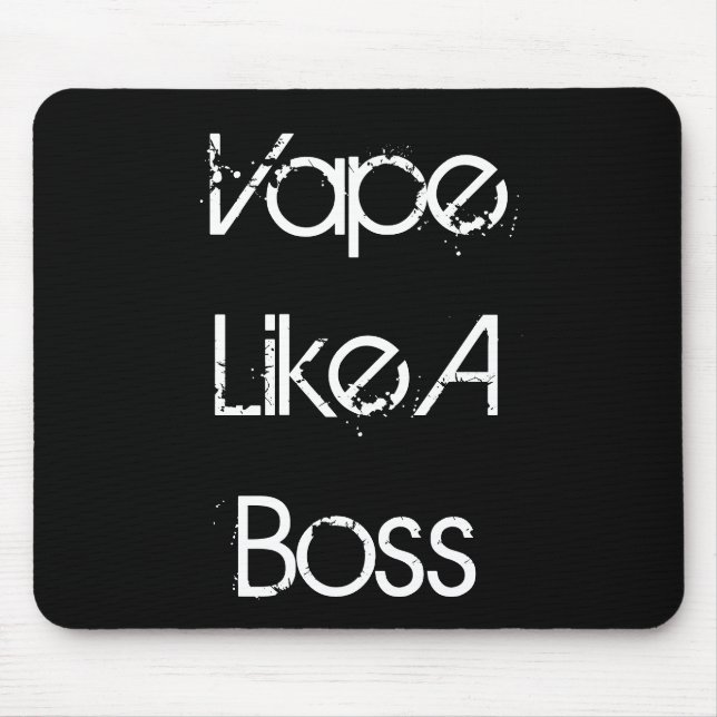Tapis De Souris Vape aiment un patron (Devant)