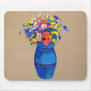 Tapis De Souris Vase de fleurs, Redon