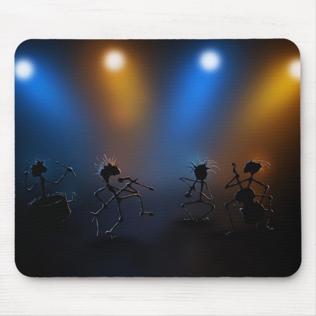 Tapis De Souris Vedettes du rock (Devant)