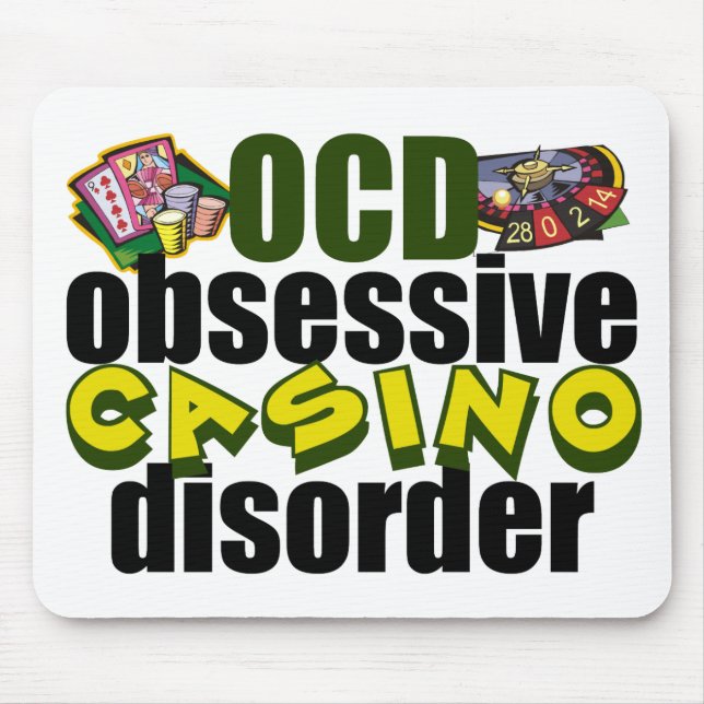 Tapis De Souris Vegas drôle (Devant)