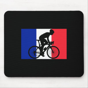 Tapis De Souris Vélo Cyclisme Français France
