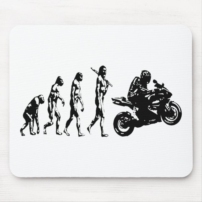 Tapis De Souris vélo d'évolution (Devant)