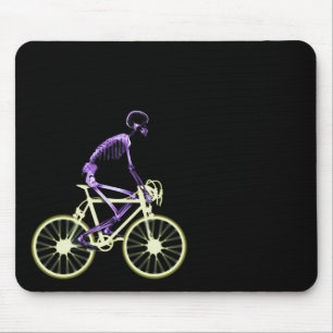 TAPIS DE SOURIS VÉLO SQUELETTIQUE D'ÉQUITATION DE RAYON X -