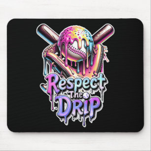 Tapis De Souris Vendre La Crème De Glace Déchets Respecter La Déch