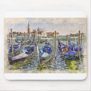 Tapis De Souris venise, venezia, cadeaux de vacances en italie
