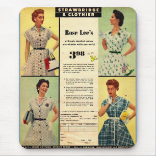 Tapis De Souris Vente de vêtements Strawbridge & Clothier 1953