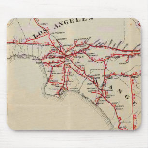 Tapis De Souris Ventura, Los Angeles, San Bernardino, Orange