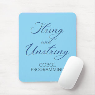 Tapis De Souris Verbe de chaîne et de déchaînement de la programma