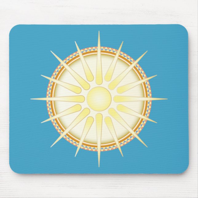 Tapis De Souris Vergina Sun (Star of Vergina) (Devant)
