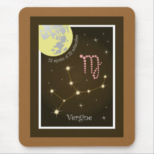 Tapis De Souris Vergine 23 agosto al 23 settembre Mauspad