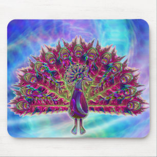Tapis De Souris Verre Peacock 2A et 2B Options Mousepad