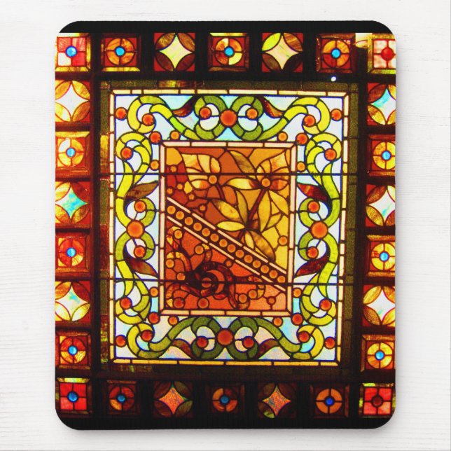 Tapis De Souris Verre souillé Art-16 de Mousepad-Cru (Devant)