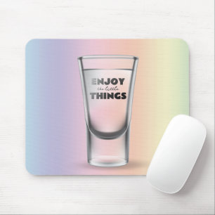 Tapis De Souris Verre Tiré Sur Arrière - plan Arc-En-Ciel