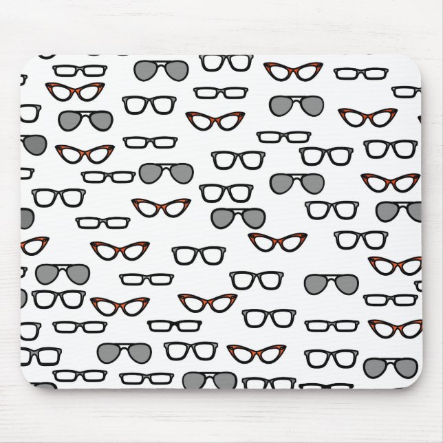 Tapis De Souris Verres de hippie (Devant)