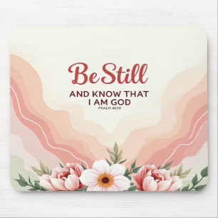 Tapis De Souris Verset biblique inspirant/Écriture Mousepad
