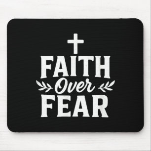 Tapis De Souris Verset biblique motivationnel chrétien Foi sur la