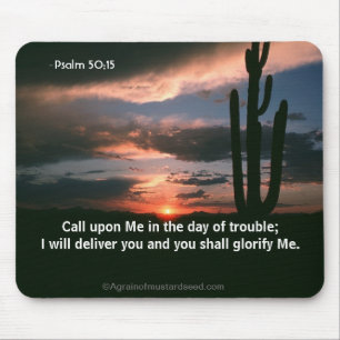 Tapis De Souris Versets de la Bible Parole de Dieu